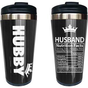 Husband Gift Ideas Tumbler - I Love You Gifts for Him -Funny Coffee Cup 15oz 1PC